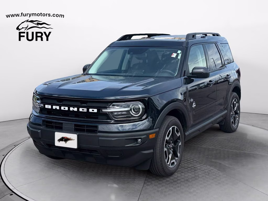 2023 Alto Blue Metallic Tinted Clearcoat Ford Bronco Sport Outer Banks w/Tech Pkg / Moon Roof & Co-Pilot 360 4X4 SUV