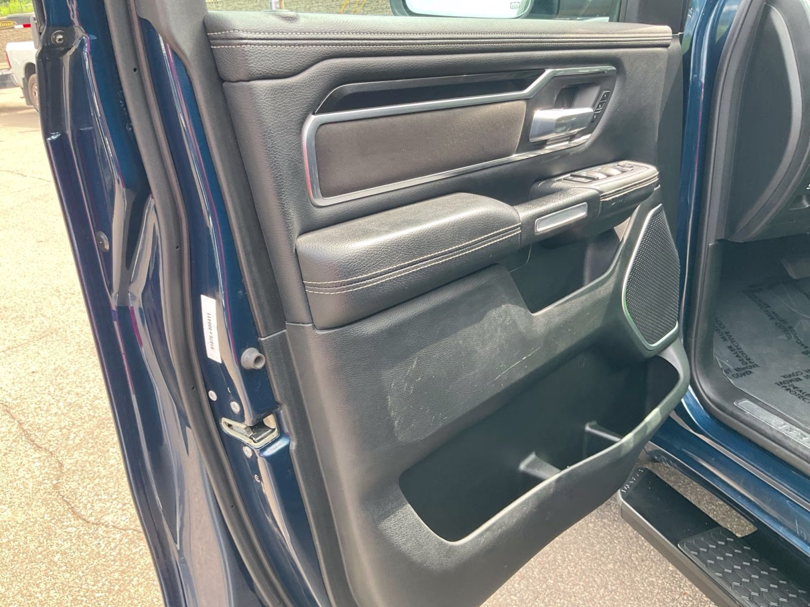 2021 Patriot Blue Pearlcoat Ram 1500 Laramie 4X4 Truck