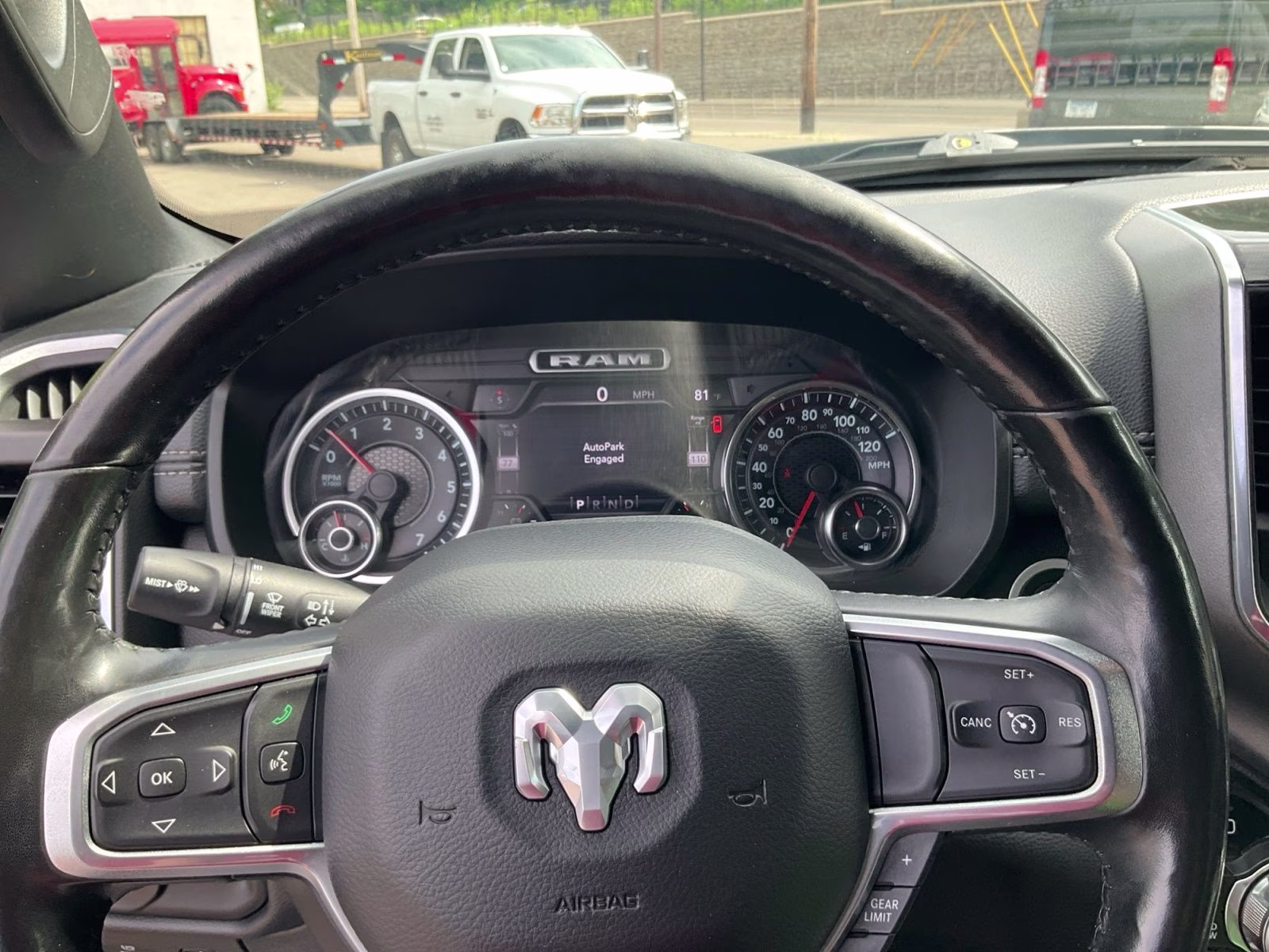 2021 Patriot Blue Pearlcoat Ram 1500 Laramie 4X4 Truck