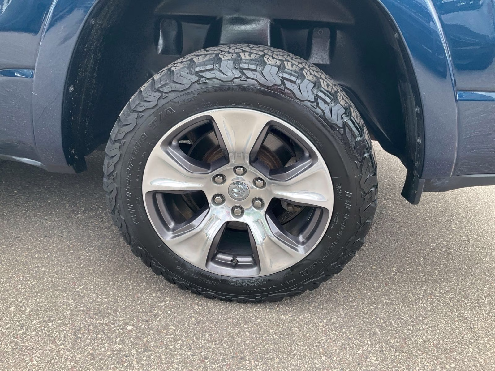 2021 Patriot Blue Pearlcoat Ram 1500 Laramie 4X4 Truck