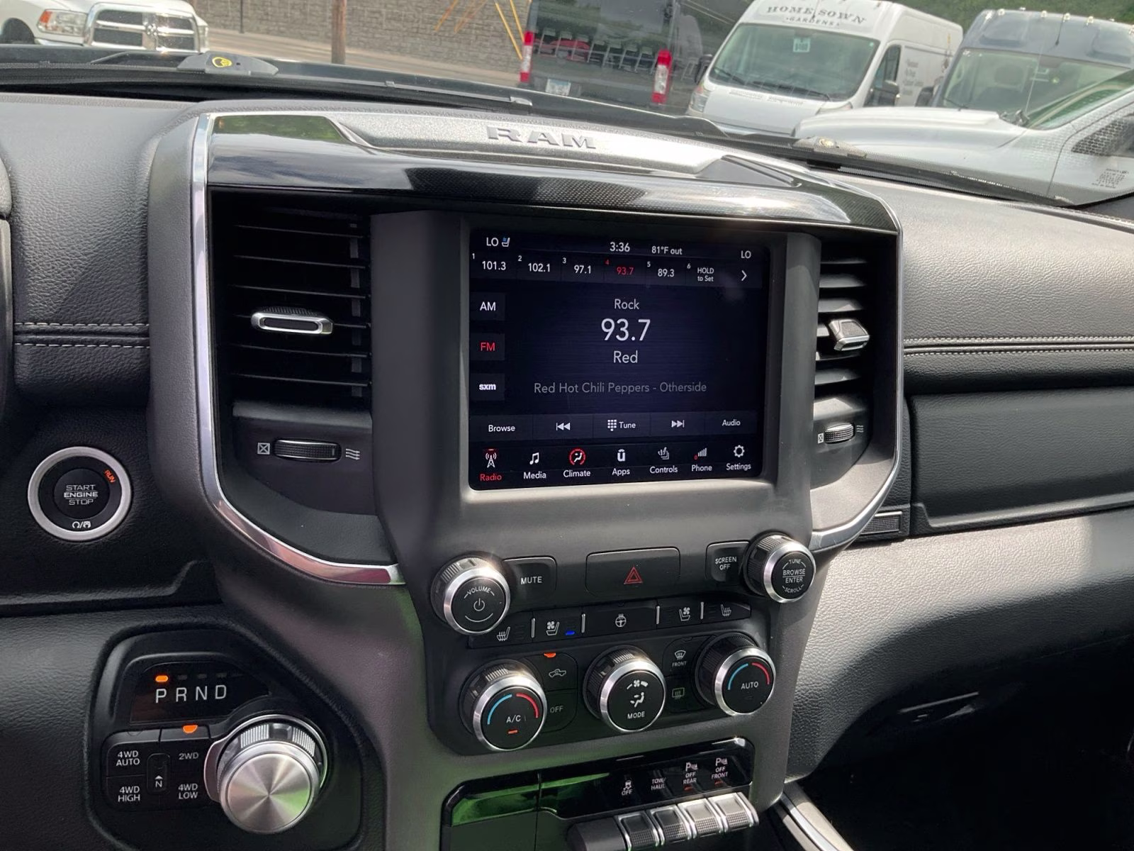 2021 Patriot Blue Pearlcoat Ram 1500 Laramie 4X4 Truck