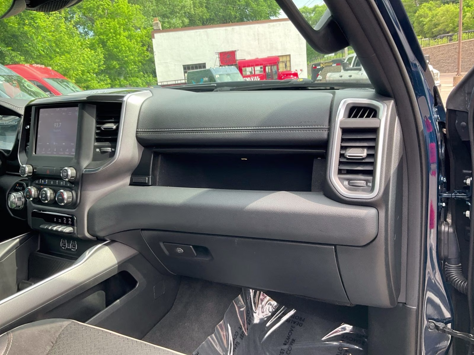 2021 Patriot Blue Pearlcoat Ram 1500 Laramie 4X4 Truck