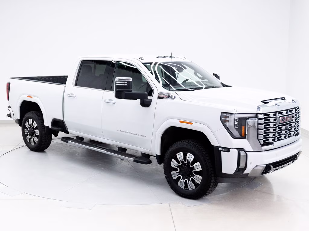 2024 Summit White GMC Sierra 3500HD Denali 4X4 Truck