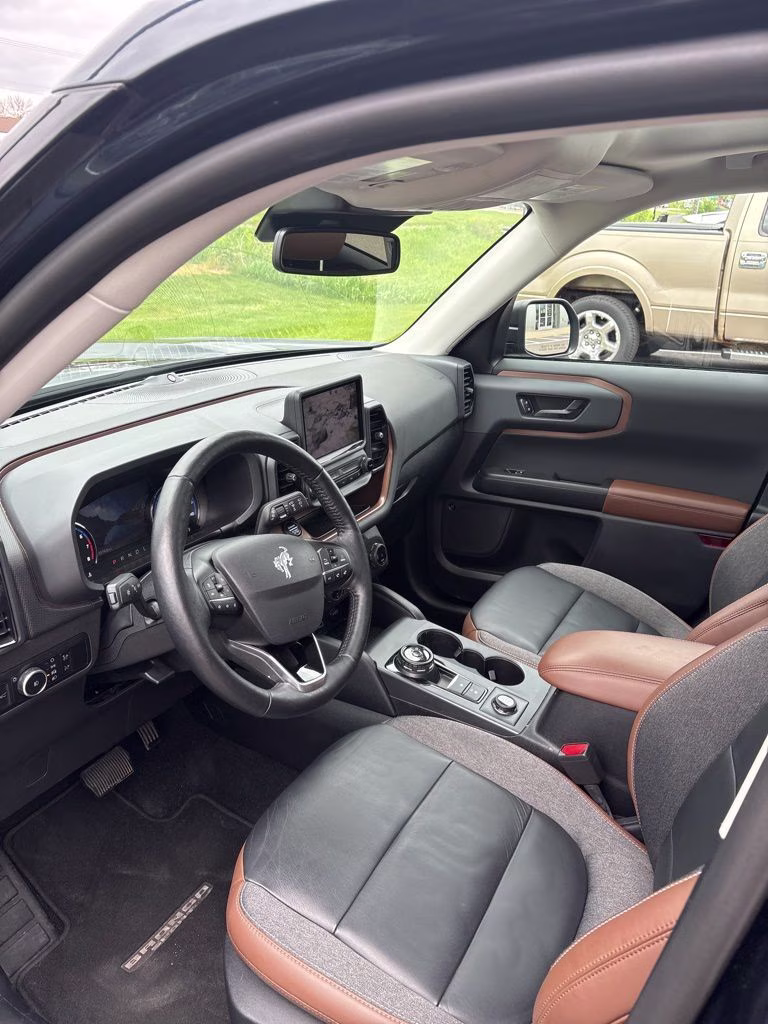 2023 Alto Blue Metallic Tinted Clearcoat Ford Bronco Sport Outer Banks w/Tech Pkg / Moon Roof & Co-Pilot 360 4X4 SUV