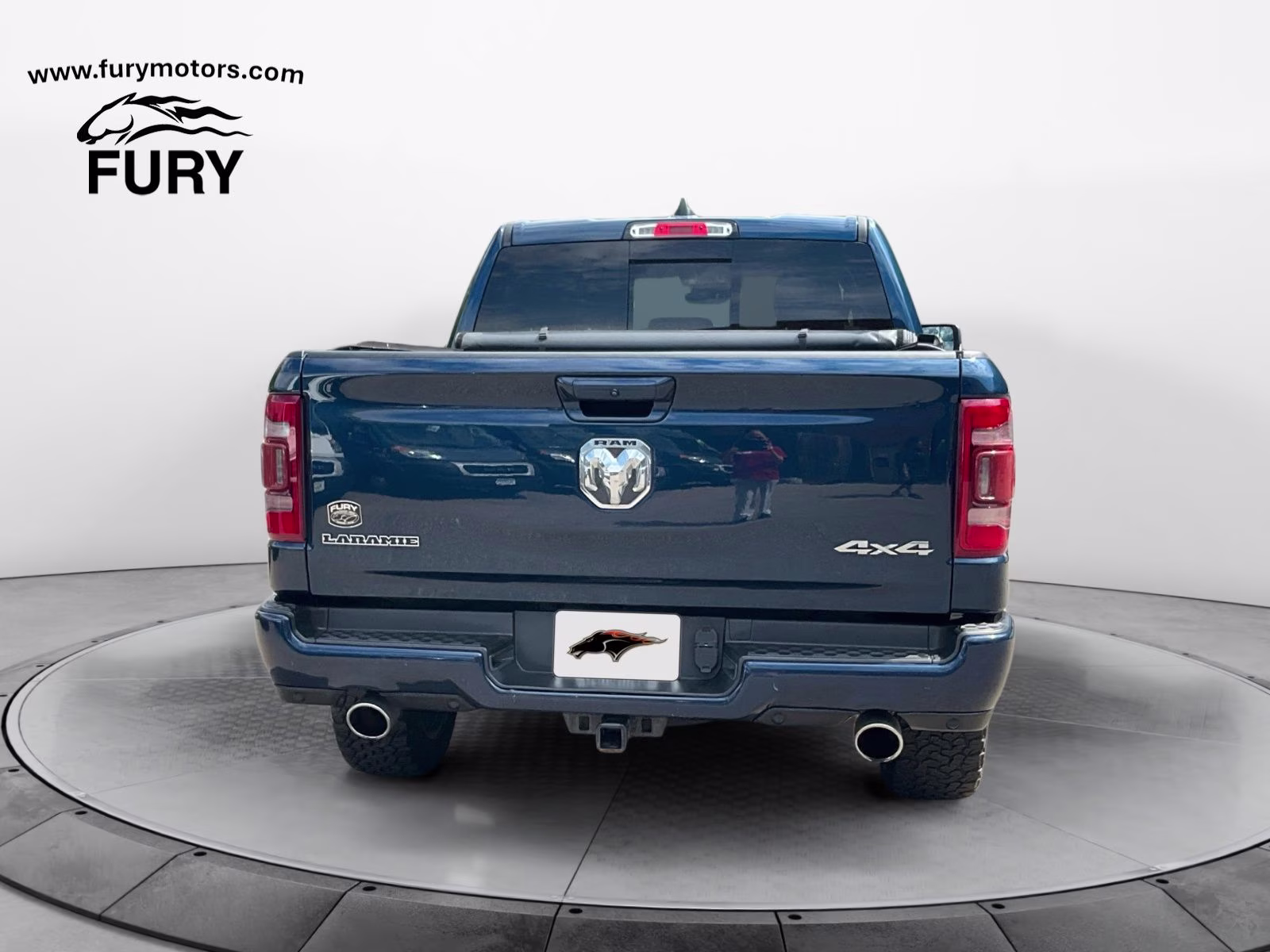 2021 Patriot Blue Pearlcoat Ram 1500 Laramie 4X4 Truck