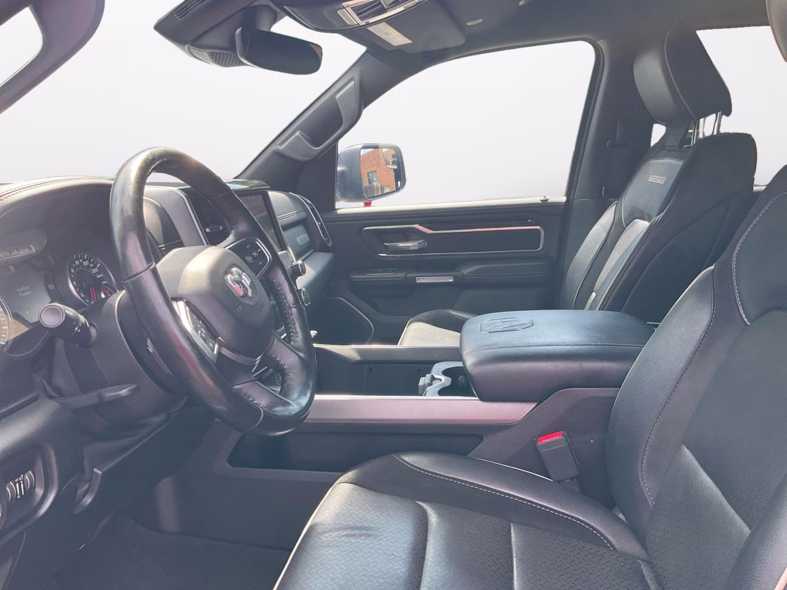 2021 Patriot Blue Pearlcoat Ram 1500 Laramie 4X4 Truck