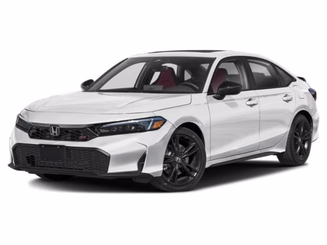 2026 Platinum White Pearl Honda Civic Si FWD Sedan