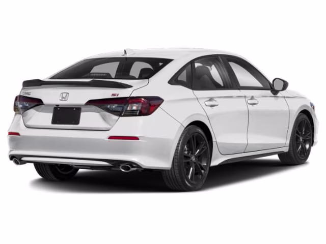 2026 Platinum White Pearl Honda Civic Si FWD Sedan