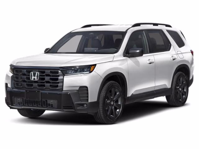2026 Platinum White Pearl Honda Pilot Sport FWD SUV