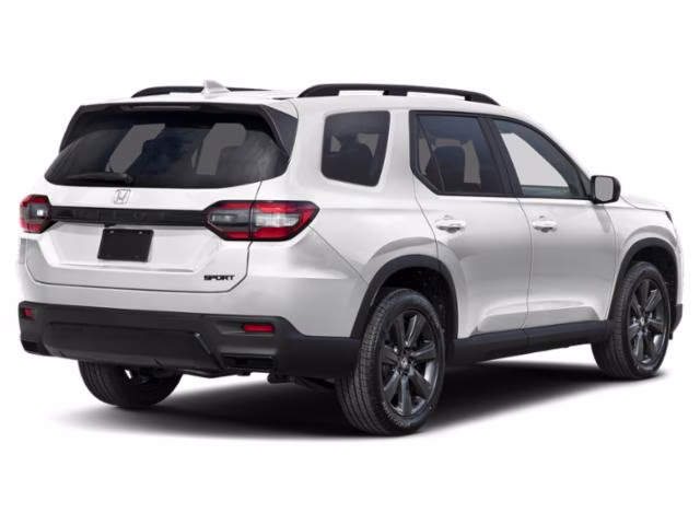 2026 Platinum White Pearl Honda Pilot Sport FWD SUV