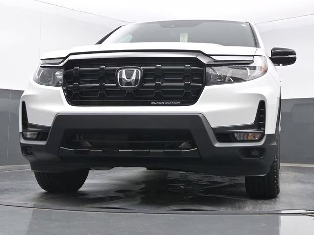 2026 Platinum White Pearl Honda Ridgeline Black Edition AWD Truck