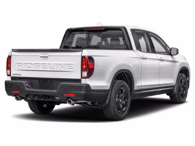2026 Platinum White Pearl Honda Ridgeline Black Edition AWD Truck