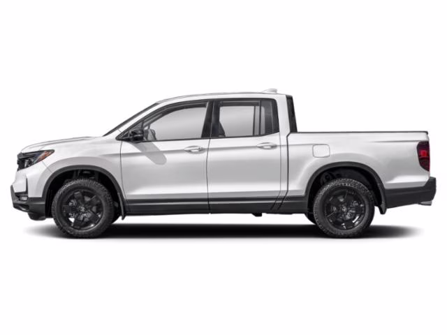 2026 Platinum White Pearl Honda Ridgeline Black Edition AWD Truck