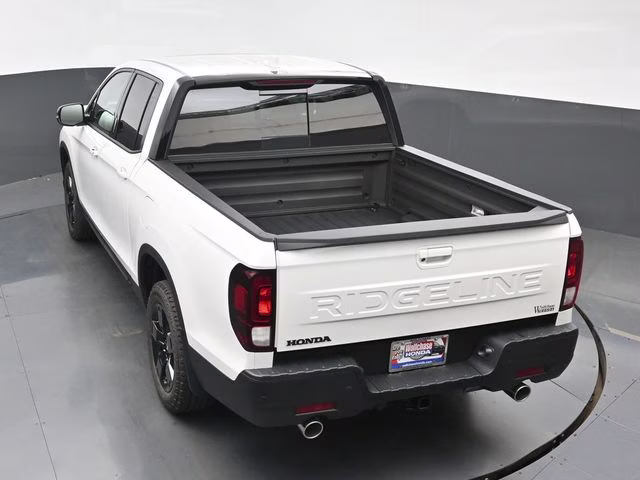 2026 Platinum White Pearl Honda Ridgeline Black Edition AWD Truck