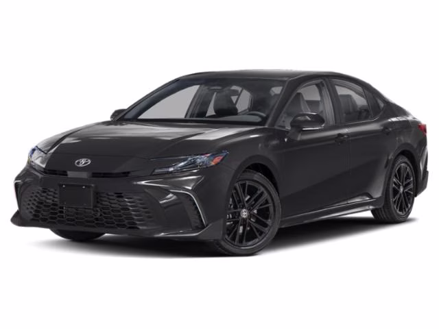 2026 Midnight Black Metallic Toyota Camry SE FWD Sedan