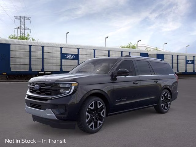 2026 Star White Metallic Tri-Coat Ford Expedition Max Platinum 4X4 SUV