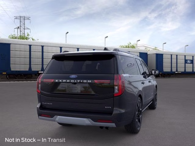2026 Star White Metallic Tri-Coat Ford Expedition Max Platinum 4X4 SUV