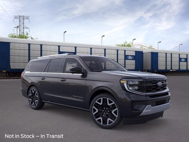 2026 Star White Metallic Tri-Coat Ford Expedition Max Platinum 4X4 SUV