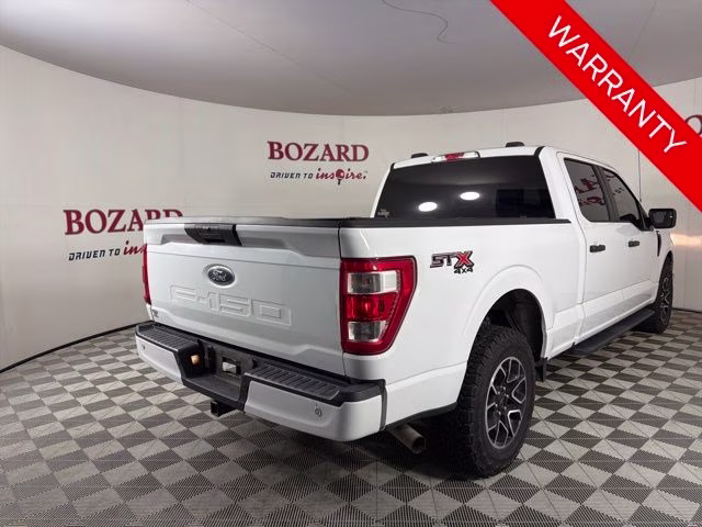 2022 Oxford White Ford F-150 XL 4X4 Truck