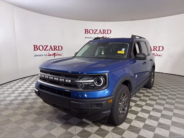 2023 Blue Metallic Ford Bronco Sport Big Bend 4X4 SUV