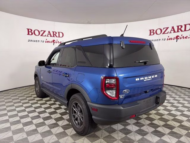 2023 Blue Metallic Ford Bronco Sport Big Bend 4X4 SUV