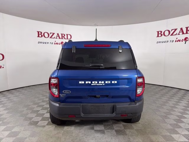 2023 Blue Metallic Ford Bronco Sport Big Bend 4X4 SUV