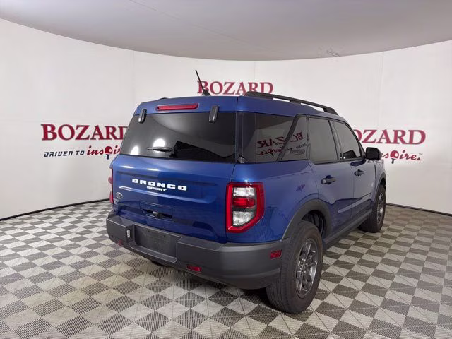 2023 Blue Metallic Ford Bronco Sport Big Bend 4X4 SUV
