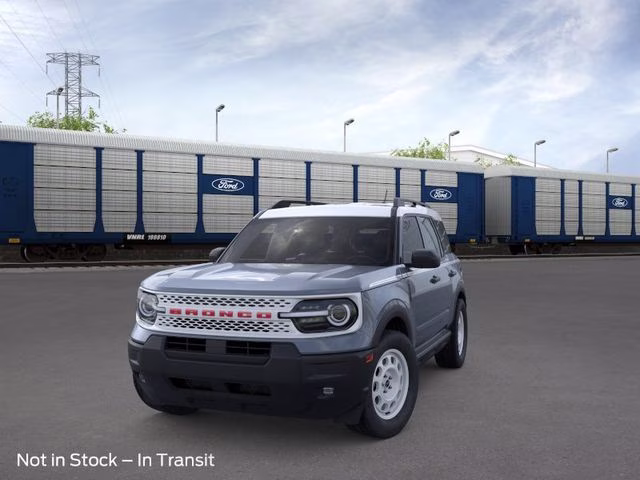 2026 Azure Gray Metallic Tri-Coat Ford Bronco Sport Heritage 4X4 SUV