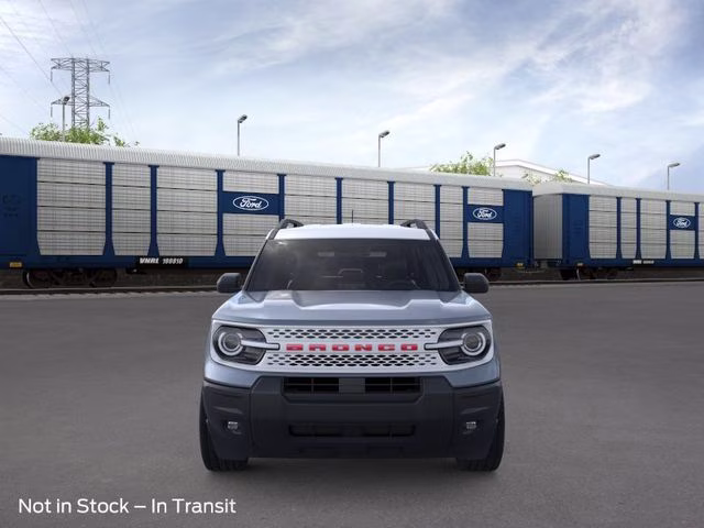 2026 Azure Gray Metallic Tri-Coat Ford Bronco Sport Heritage 4X4 SUV