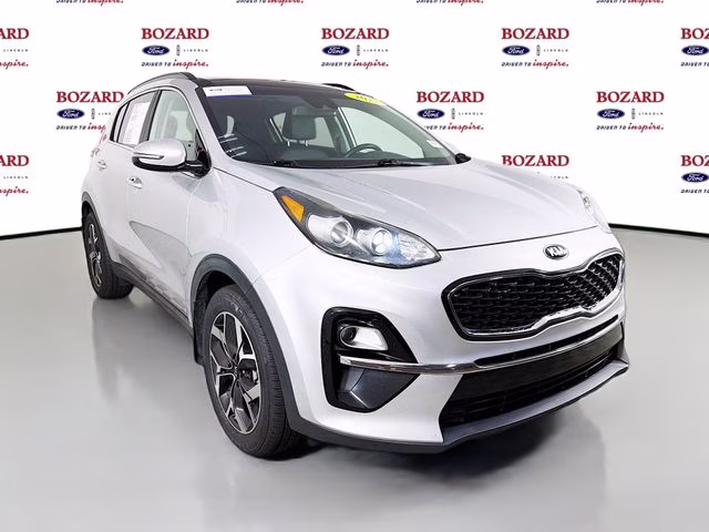 2022 Sparkling Silver Kia Sportage EX FWD SUV