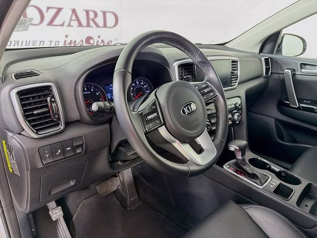 2022 Sparkling Silver Kia Sportage EX FWD SUV