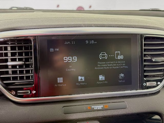 2022 Sparkling Silver Kia Sportage EX FWD SUV