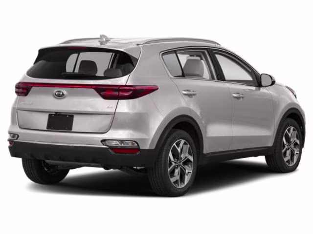 2022 Sparkling Silver Kia Sportage EX FWD SUV