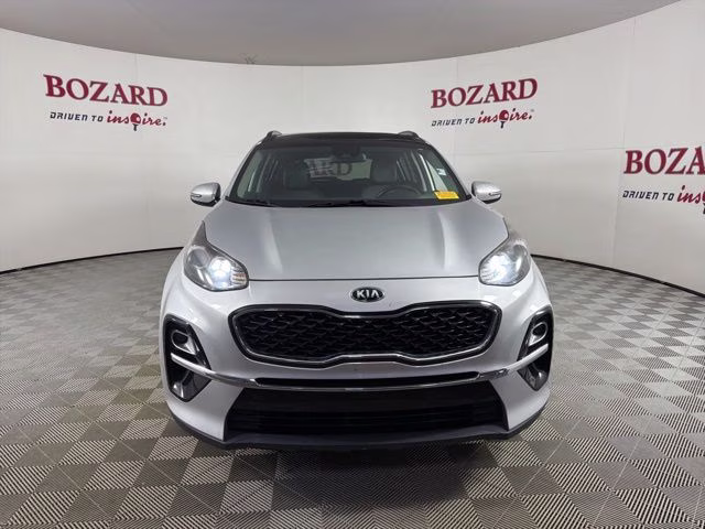 2022 Sparkling Silver Kia Sportage EX FWD SUV