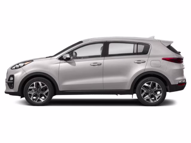 2022 Sparkling Silver Kia Sportage EX FWD SUV