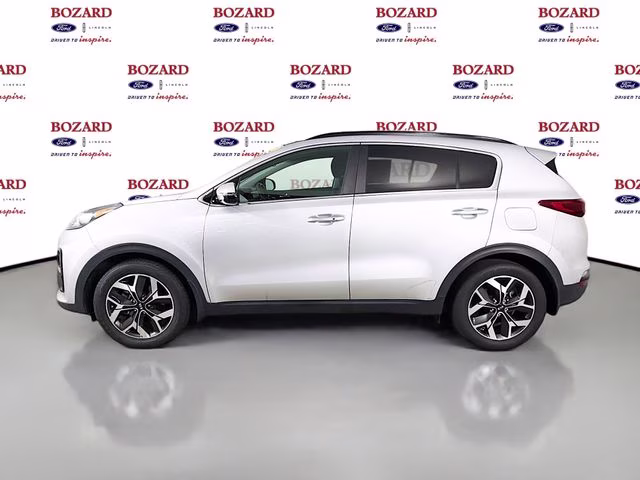 2022 Sparkling Silver Kia Sportage EX FWD SUV