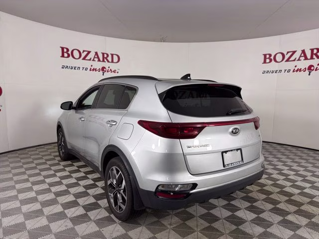 2022 Sparkling Silver Kia Sportage EX FWD SUV