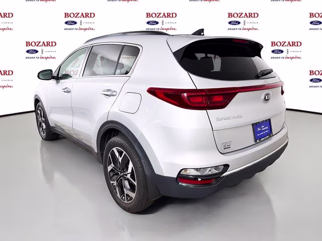 2022 Sparkling Silver Kia Sportage EX FWD SUV
