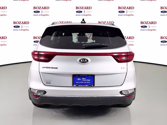 2022 Sparkling Silver Kia Sportage EX FWD SUV