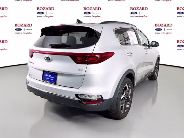 2022 Sparkling Silver Kia Sportage EX FWD SUV