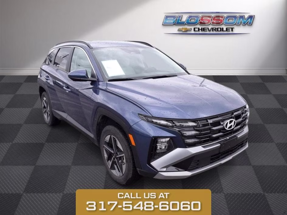 2025 Blue Hyundai Tucson SEL AWD SUV
