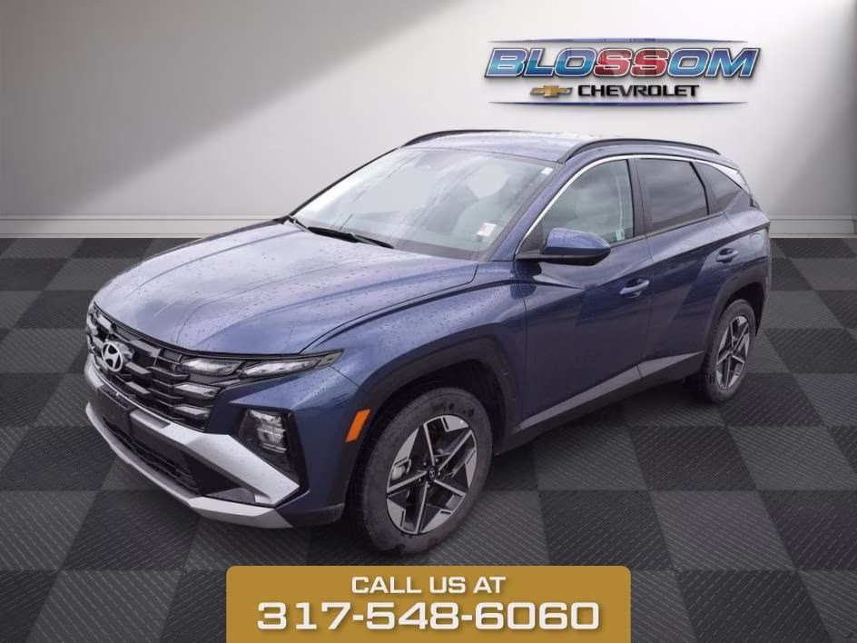 2025 Blue Hyundai Tucson SEL AWD SUV