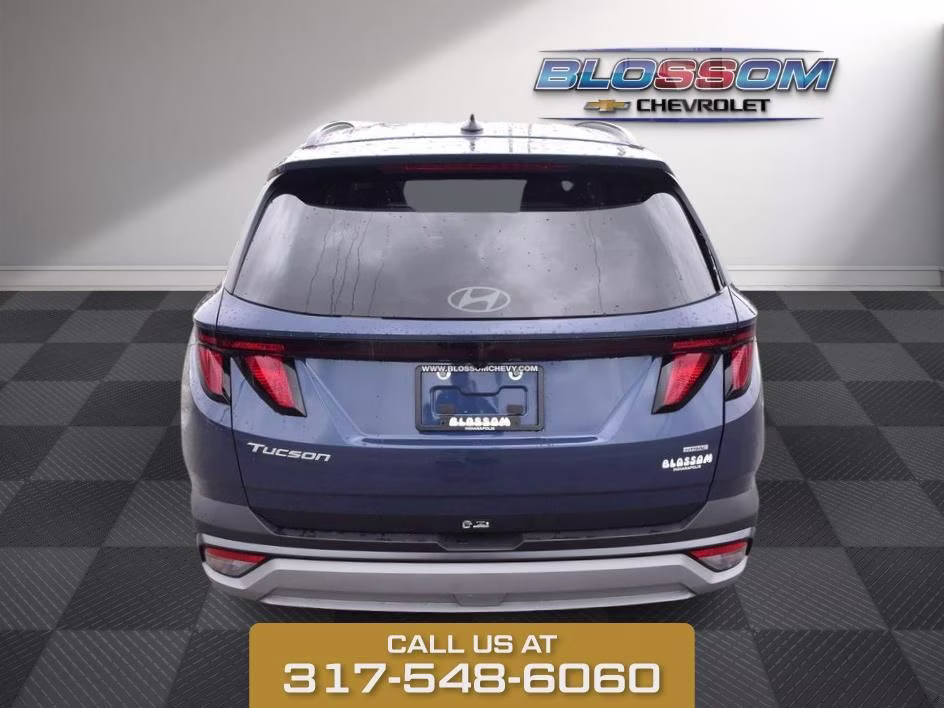 2025 Blue Hyundai Tucson SEL AWD SUV