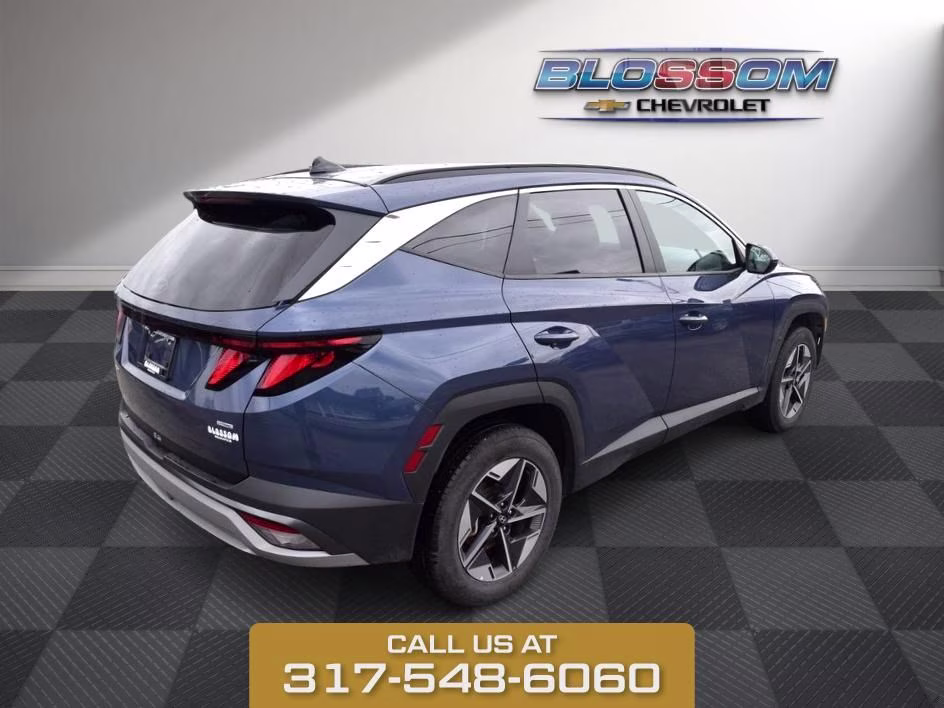 2025 Blue Hyundai Tucson SEL AWD SUV