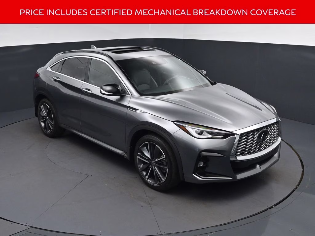2023 Graphite Shadow INFINITI QX55 LUXE AWD SUV