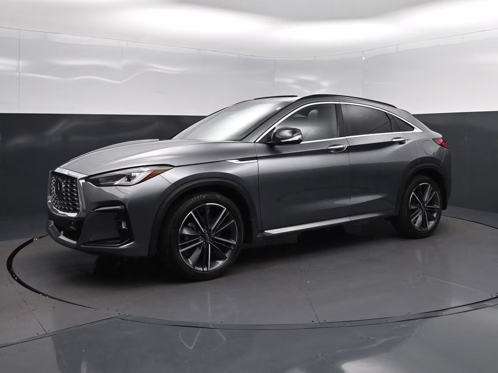 2023 Graphite Shadow INFINITI QX55 LUXE AWD SUV