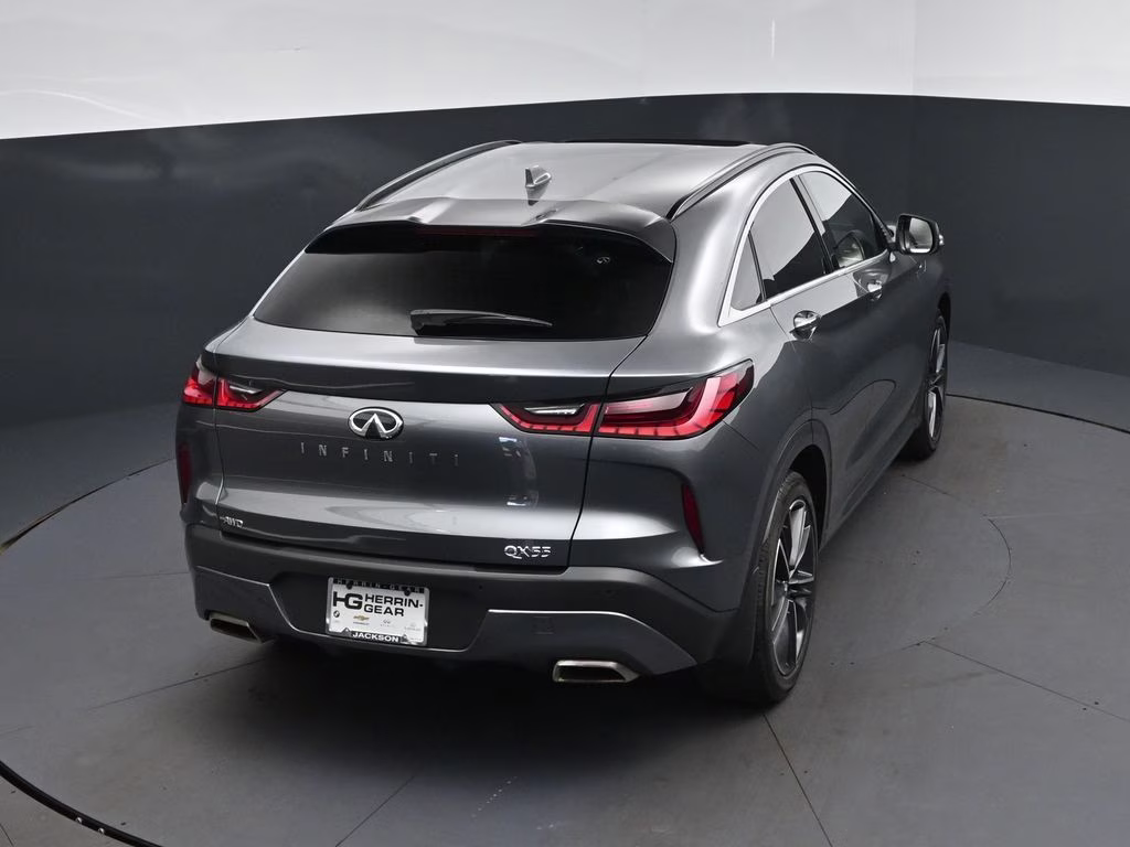 2023 Graphite Shadow INFINITI QX55 LUXE AWD SUV