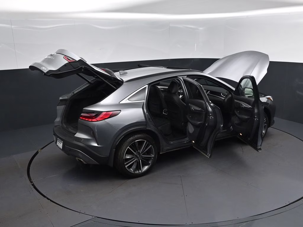 2023 Graphite Shadow INFINITI QX55 LUXE AWD SUV
