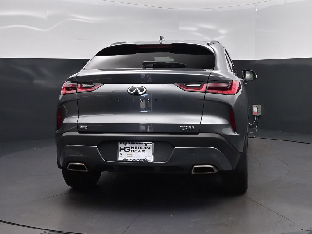 2023 Graphite Shadow INFINITI QX55 LUXE AWD SUV