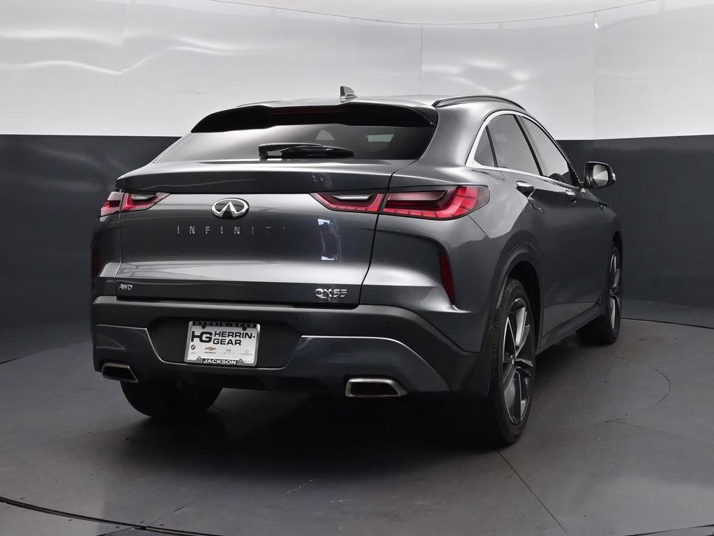2023 Graphite Shadow INFINITI QX55 LUXE AWD SUV